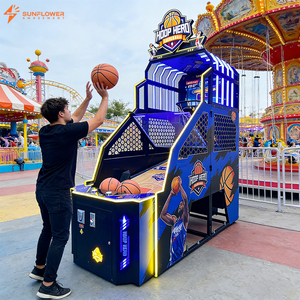 Machine de jeu de <span class=keywords><strong>basket</strong></span>-ball d'arcade à monnayeur pour compétition en salle avec écran LED HD de 55 pouces et tableau de scores - Product Image 1