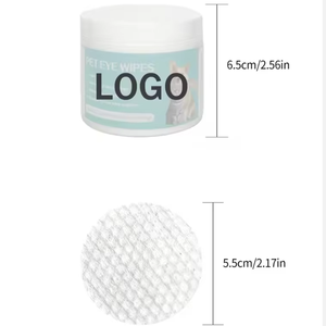 ผ้าเช็ดทำความสะอาดดวงตาสัตว์เลี้ยง ขจัดคราบน้ำตา ปราศจากสารก่อภูมิแพ้ ไม่มีกลิ่น ปราศจากแอลกอฮอล์ อ่อนโยน ปลอดภัย สำหรับสุนัขและแมว ดูแลดวงตา - Product Image 1