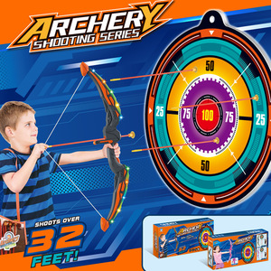 Juego de tiro con dardos, tablero de dardos de 60x73cm, 3 en 1, juguete divertido para niños, para jugar al aire libre o en interiores, para mayores de 3 años - Product Image 2