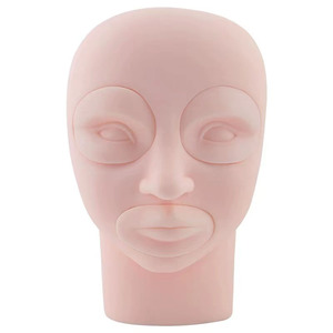 Cabeza de Práctica 4D para Tatuajes Faciales, Modelo de Entrenamiento para Delineado de Ojos y Labios, Accesorios para Maquillaje Permanente - Product Image 1