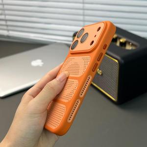 Nueva Funda Magnética Mate para Teléfono con Disipación de Calor para iPhone 17 12 13 Pro Max 14 15 16 Plus con Cubierta Protectora de Lente HD - Product Image 5