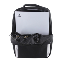 Großer, Langlebiger, Leichter, Einfacher, Tragbarer Klassischer Nylon-Reißverschluss-Rucksack für Sony PlayStation 5 Slim/Pro Videospielkonsole