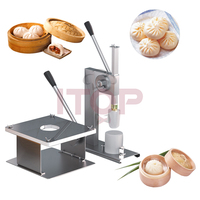 Machine à fabriquer des petits pains chinois faits à la main, machine à baozi, machine à pain bao, en acier inoxydable