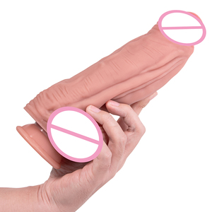 9,5 Zoll Fabrik preis Big Black <span class=keywords><strong>Dildo</strong></span> G-Punkt Silikon Penis Mit Saugnapf <span class=keywords><strong>Dildo</strong></span> Realistischer Big <span class=keywords><strong>Dildo</strong></span> Für Frauen - Product Image 5