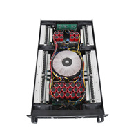 Amplificateur de puissance stéréo/mono XIY MA6120 6 canaux 6x1200W 4/8 ohms XLR avec construction métallique pour systèmes audio surround