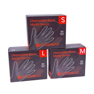 Guantes de Nitrilo Desechables No Estériles Sin Látex Tallas S M L Para Uso Doméstico, Belleza, Teñido de Cabello, Tatuajes, Origen Guangdong - Product Image 2