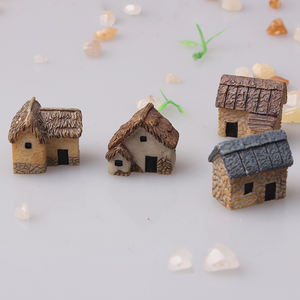 水族館の装飾樹脂装飾小さな家の装飾樹脂装飾 - Product Image 3