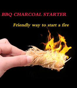 Allume-feu en laine de bois naturelle écologique pour barbecue, accessoires de barbecue, vente chaude - Product Image 3