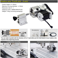 Machine de gravure et de fraisage CNC de bureau YOOCNC 3/4 axes USB LPT en bois et aluminium 6040Z 800W 1500W 2200W pour PVC ABS PCB