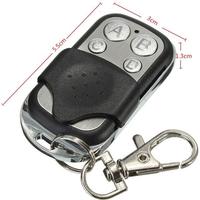 Télécommande universelle automatique à 4 boutons 433,92 MHz en métal et plastique, code roulant/fixe pour porte de garage de voiture 12V27A portée 50-100m