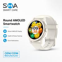 Reloj Inteligente Deportivo AMOLED Redondo Directo de Fábrica, Reloj con Llamadas 5.3, Modos Multideportivos para Distribuidores