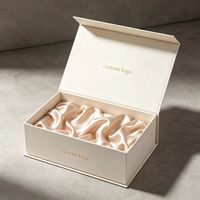 Boîte cadeau magnétique de luxe écologique personnalisée avec poignée, grande boîte d'emballage rigide pliable en papier