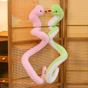 Nuovo Arrivo 2025 Anno del <span class=keywords><strong>Serpente</strong></span> Coupé <span class=keywords><strong>Serpente</strong></span> Peluche Super Morbido Cartone Animato Giocattolo di Peluche a Forma di <span class=keywords><strong>Serpente</strong></span> per Decorazione Domestica - Product Image 2