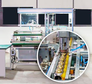 AAVハイドロニック2ゾーン流量計モダンデザインニッケルメッキステンレススチール床下暖房マニホールドサーモスタット混合 - Product Image 5