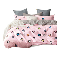 En stock tissu de coton sergé impression satin de fil peigné pour drap de lit taie d'oreiller et doublure en rouleau