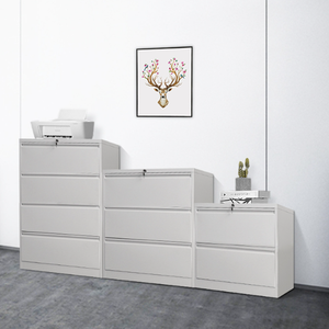 Bên 5 ngăn kéo tập tin tủ với khóa văn phòng nhà treo thư/Pháp lý/F4/A4 kim loại ngăn kéo tủ hồ sơ - Product Image 4