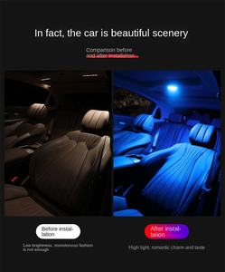 Lámparas de lectura de techo recargables para maletero de puerta de coche inalámbrico multiusos LUZ DE Sensor LED Interior magnética - Product Image 3