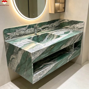 Grande dalle de quartz vert Patek <span class=keywords><strong>Philippe</strong></span> du Brésil, étanche et moderne, pour plan de travail de cuisine, table à manger, lavabo d'hôtel, mur de salle de bain - Product Image 4