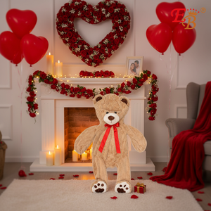 55 \ "oso pardo con lazo 2PCS/CS para decoraciones del día de San Valentín - Product Image 3