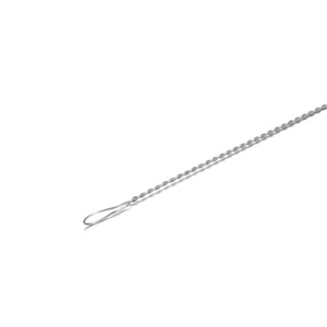 Twisted <b>Beading</b> <b>Needle</b> 10cm Metal Large Eye Thread Guide For DIY Jewelry Making - Product Image 5