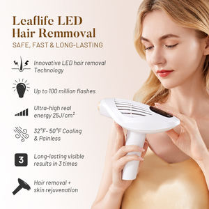 מכשיר שפופרת להסרת שיער בלייזר LEAFLIFE 510K 25J <span class=keywords><strong>100</strong></span> מיליון יריות תוצאות ללא כאבים וקבועות לטיפול בכל הגוף - Product Image 5