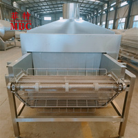 Pasteurisateur pour sacs de produits bains d'eau rideau d'eau chaude avec ceinture Snack alimentaire légumes marinés pasteurisation Machine