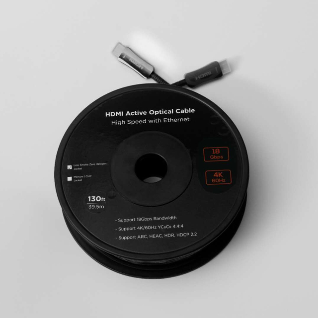 High Speed AOC Fibre Optic Cable 2.1v HDMI Cable 100m 300m