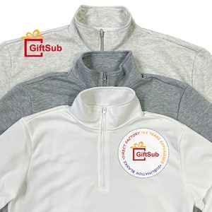 Haute Qualité Sublimation Quarter <span class=keywords><strong>Zip</strong></span> Sweat Adulte Unisexe Plaine 100 Polyester Pull Hoodies 1/4 <span class=keywords><strong>Zip</strong></span> Col Sweat - Product Image 2