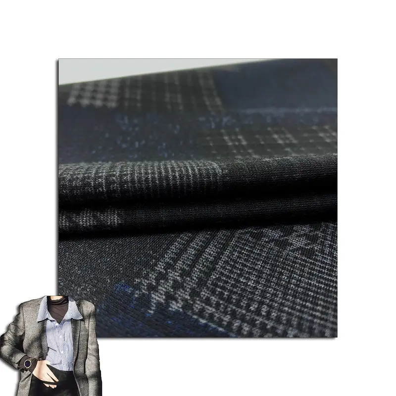 Tr Suiting Vải Người Đàn Ông Tr Phù Hợp Với Vải Polyester Viscose Terry Rayon Đồng Bằng Suiting Vải Cho Bộ Quần Áo Và Quần