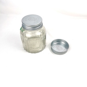 Tapa metálica redonda de hojalata personalizada con rosca para botellas de vidrio de cosméticos y alimentos, tapa exterior rizada al por mayor, directo de fábrica - Product Image 1