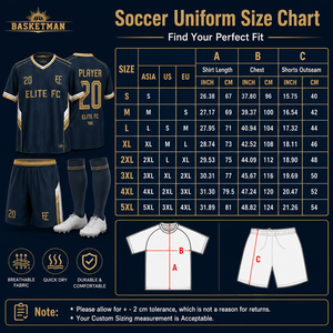 Ensemble de maillots de football personnalisés, uniforme de football par sublimation, kit d'équipe avec logo, nom, numéro, étiquette privée pour les clubs, les écoles, les marques - Product Image 5