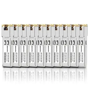 מכירה חמה SFP SFP+ 10Gbps / כבל נחושת 30M RJ45 מודול סיבים אופטיים