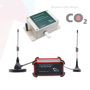 Gas Co2 Meter Detector Không Dây Nhiệt Độ Không Thấm Nước Ẩm Co2 Monitor Thông Minh Cảm Biến