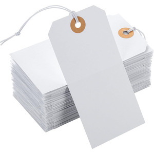 Thân Thiện Với Môi Giấy Quần Áo Treo Tag <span class=keywords><strong>Manila</strong></span> Màu Tăng Cường Giá Tag Cho Hàng May Mặc Và Giày Trống Danh Sách Tag - Product Image 3