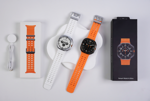 Đồng hồ thông minh màn hình tròn 1.43 inch AMOLED W7, định vị bản đồ, đo nhịp tim, đo oxy máu, pin 450mAh, điều khiển nhạc, máy đo bước chân, SOS - Product Image 2