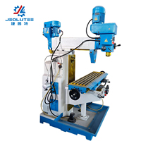 Fraiseuse verticale ZX7550CW 220V avec tête de fraisage à tourelle engrenage à rainurer MT4 broyeurs manuels fabriqués