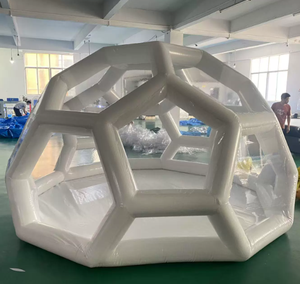 Tente transparente de ciel étoilé de tache scénique extérieure de maison du football gonflable logo gonflable personnalisé - Product Image 3