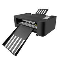 Cortador de etiquetas de hoja A3 +, mejor calidad, troquelado digital, corte de contorno de alimentación automática, servo motor, trazador con bandeja de captura