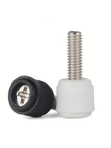 Vis de fixation pour lit bébé et berceau Chicago, vis à tête hexagonale M6, connecteur de joint, kit d'écrous à capuchon - Product Image 1