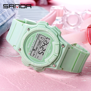 Sanda 6020 Promozionale Orologi Digitali Donne Luminoso Chrono Water Resistant LED Elettronico di Modo Delle Ragazze di Sport <span class=keywords><strong>Orologio</strong></span> <span class=keywords><strong>Da</strong></span> <span class=keywords><strong>Polso</strong></span> - Product Image 3