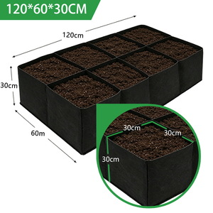 <span class=keywords><strong>Sac</strong></span> <span class=keywords><strong>de</strong></span> culture robuste et respirant pour jardin, en tissu non tissé épaissi, pour plantes, fleurs et légumes - Product Image 5