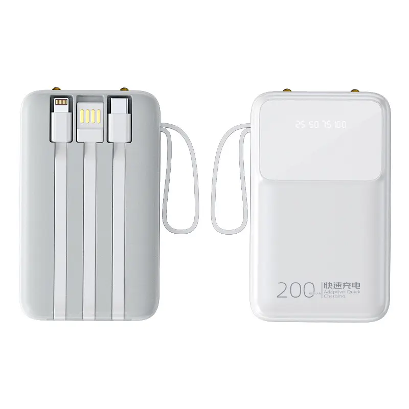 Großhandel USB tragbare Batterie Power Bank Mini 10000mah Promotion tragbare Ladegerät benutzer definierte Logo Best Mobile Power bank