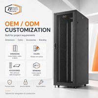 Armoire serveur 42U démontable, armoire réseau en kit pour centre de données