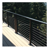 Vente directe d'usine Reilbu facile à installer balustrade d'escalier de balcon en fil inoxydable garde-corps de câble