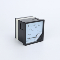 Ampèremètre électrique 6L2-600A, petit ampèremètre en plastique, analogique, pour tableau de bord