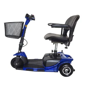 Detachable Folding 24V 8 Inch Scooter 3 Wheels Electric Mobility Scooter For Elderly