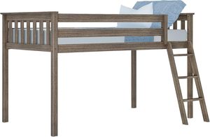 Marrone/grigio pino medio dormiente telaio con Base a doghe per ragazzi <span class=keywords><strong>e</strong></span> ragazze camera da letto o soggiorno in legno - Product Image 2