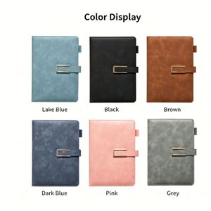 Creative A5 Premium PU Leather <b>Notebook</b>,Business Office Hardcover <b>Diary</b> with Magnetic Buckle,Custom Logo Corporate <b>Notebook</b> - Product Image 4