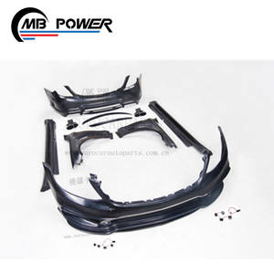 ราคาโรงงาน W222วัตต์-สไตล์2015-2018ปีกันชนด้านหน้ากระโปรงด้านข้างกันชนหลังกันชนบังโคลนสปอยเลอร์ S Class W222 S63ชุดร่างกาย - Product Image 4