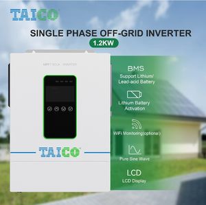 Garansi 10 Tahun TAICO <span class=keywords><strong>220V</strong></span> 1.<span class=keywords><strong>2KW</strong></span> 3.6KW <span class=keywords><strong>24V</strong></span> 12V ke <span class=keywords><strong>220V</strong></span> Set <span class=keywords><strong>Inverter</strong></span> Off-grid Aktivasi Lithium <span class=keywords><strong>Inverter</strong></span> Gelombang Sinus Murni - Product Image 6